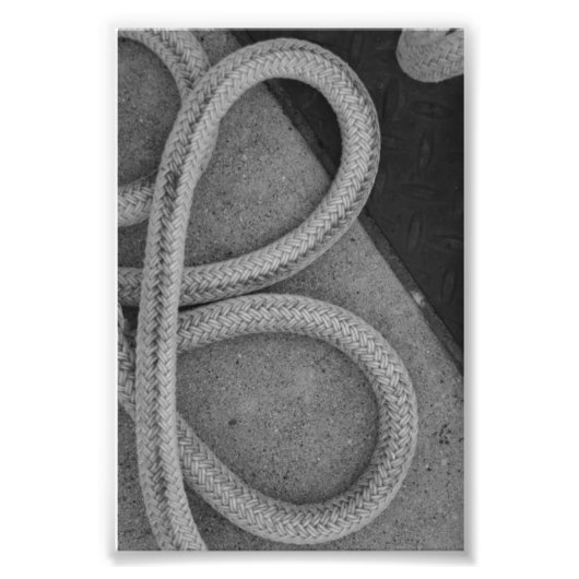 LETTRE Alphabet Photographie B12 Noir & Blanc 4x6 (Devant)