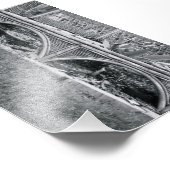 LETTRE Alphabet Photographie B2 Noir et Blanc 4x6 (Coin)