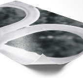 Lettre alphabet Photographie B4 Noir et Blanc 4x6 (Coin)