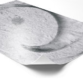 LETTRE Alphabet Photographie E4 Noir et Blanc 4x6 (Coin)