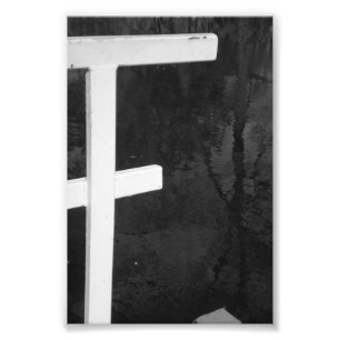 LETTRE Alphabet Photographie F8 noir et blanc 4x6