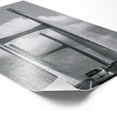 LETTRE Alphabet Photographie H2 noir et blanc 4x6 (Coin)