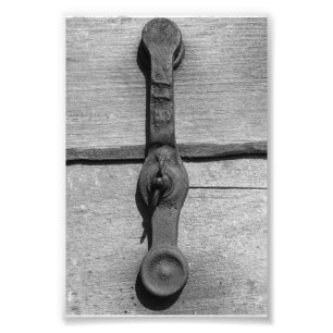 LETTRE Alphabet Photographie I10 Noir & Blanc 4x6