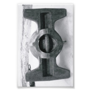 LETTRE Alphabet Photographie I6 Noir et Blanc 4x6