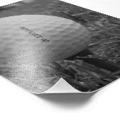 LETTRE Alphabet Photographie O1 Noir et Blanc 4x6 (Coin)