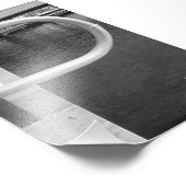 LETTRE Alphabet Photographie P1 Noir et Blanc 4x6 (Coin)