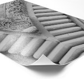 LETTRE Alphabet Photographie V5 Noir et Blanc 4x6 (Coin)