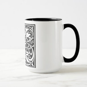Lettre alphabet Renaissance K sur Mug
