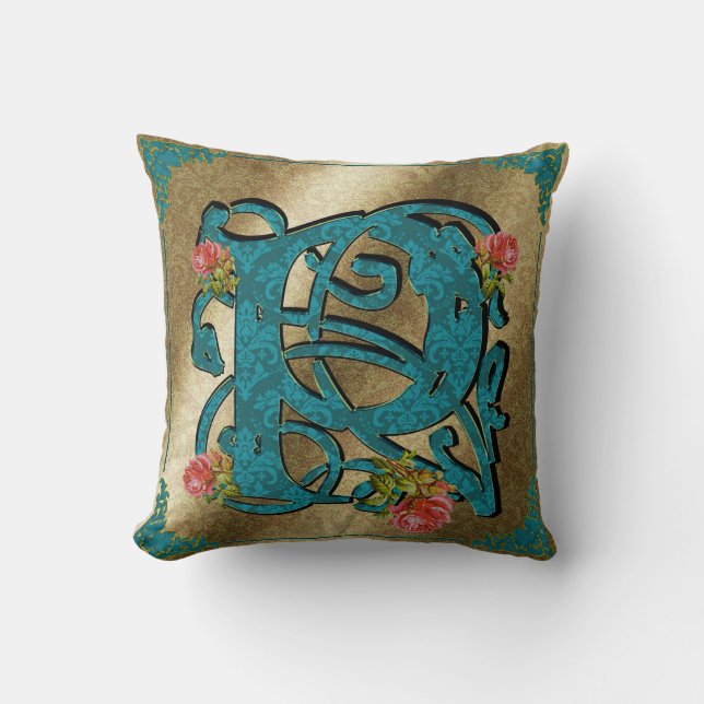 Lettre antique P - Coussin (Recto)