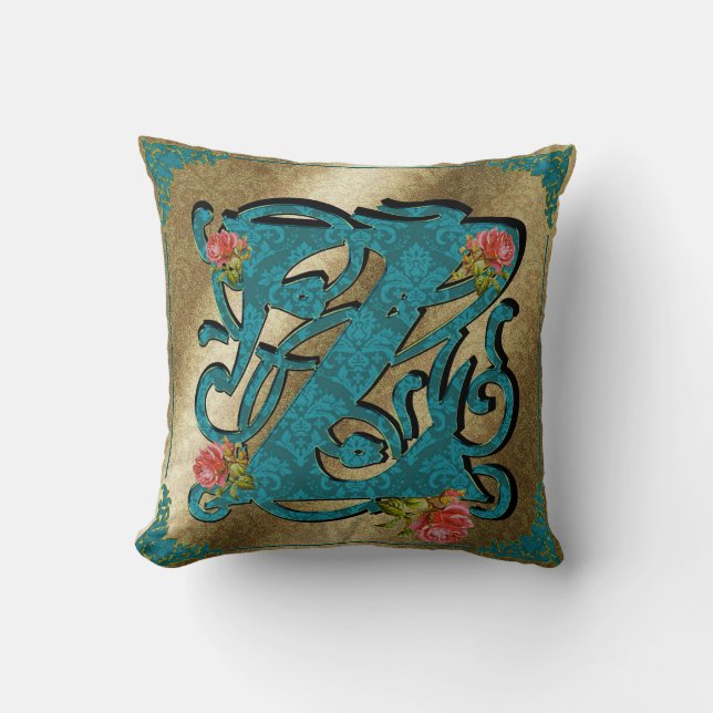 Lettre antique Z - Coussin (Recto)
