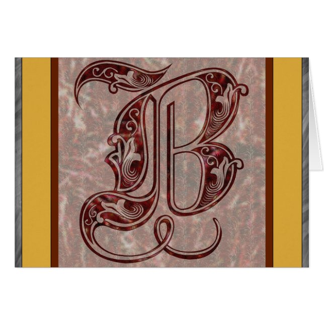 Lettre B (Devant horizontal)