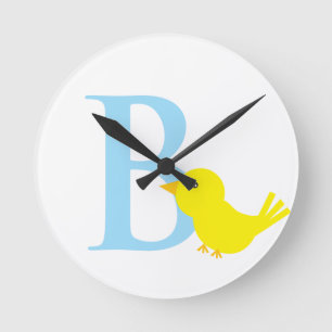 Lettre B - Horloge initiale
