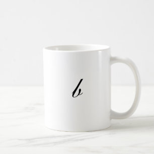 Lettre b mug