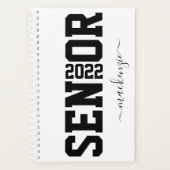 Lettre bloc senior Année de graduation personnalis (Devant)