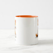 Lettre C Cat Alphabet Monogramme Café Mug (Centre)