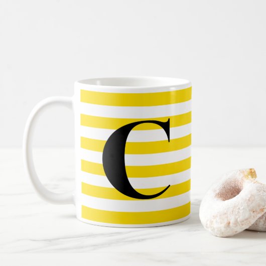 Lettre C Mug (Avec donut)