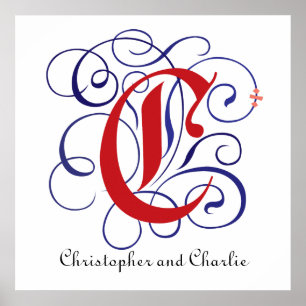 Lettre Casquette gothique C, Poster PNG 300 ppp