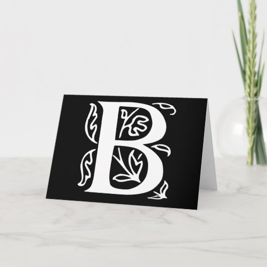 Lettre chic B (Devant)