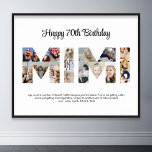 Lettre Collage Photo Mimi Cutout Grand-mère Annive<br><div class="desc">Célébrez les moments spéciaux avec votre grand-mère avec ce grand-mère Photo Collage design. Ce design personnalisable est parfait pour créer un cadeau personnalisé et sincère pour la fête des mères et la fête de l'anniversaire. Créez un magnifique collage avec le mot MIMI, avec des moments chéris, créant un voyage visuel...</div>
