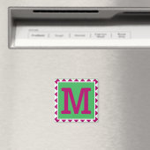 Lettre colorée 'M' - Magnet (In Situ (Lave-vaisselle))