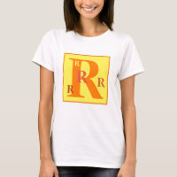 Lettre cool "R" (personnalisée)   T-shirt