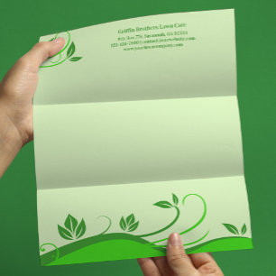 Lettre Customisée Modèle de papier à en-tête pour l'aménagement pays