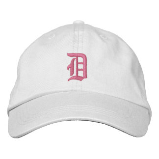 Lettre D Monogramme Casquette brodé