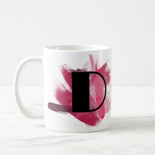 Lettre D Mug (Gauche)