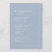 Lettre d'accueil mariage et carte d'itinéraire chr (Dos)