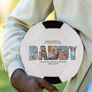 LETTRE DADDY découpe photo Collage texte personna