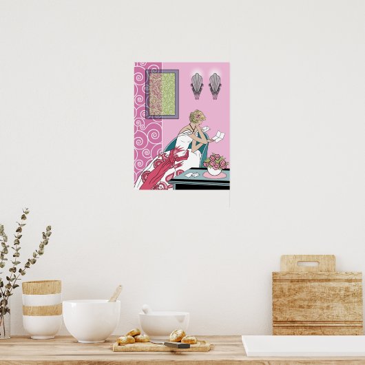 Lettre de Clarice - Art Déco Mode Design (Cuisine)