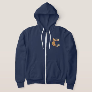 Lettre de corde - Sweat - shirt à capuche C