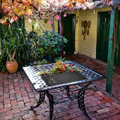 Lettre de fleurs d'aquarelle simple A