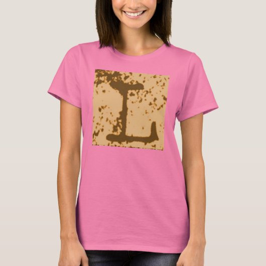 Lettre de Jessie T-shirt Monogram "L" (Devant)