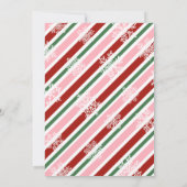 Lettre de la fille elf de Noël Carte lettre (Dos)