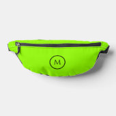 Lettre de monogramme d'une couleur néon fluorescen (Poser)