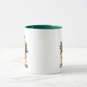 Lettre de Noël Chat Animaux d'hiver Chats Mug (Centre)