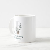 Lettre de Noël J Alphabet Café Mug (Devant gauche)