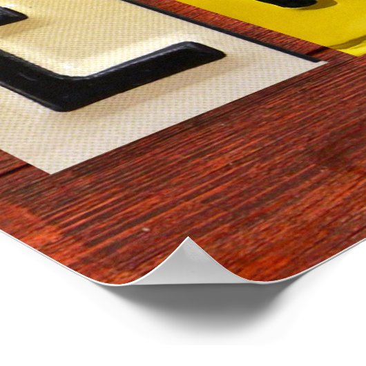 Lettre de plaque de licence EMILY Nom affiche pers (Coin)