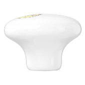 Lettre décorative F mongramme poignée poignée (Côté)