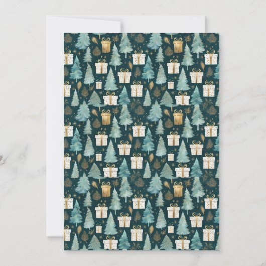 Lettre du Pôle Nord Invitation (Dos)