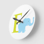 Lettre E - Horloge initiale (Angle)