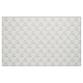 LETTRE E monogramme texte décoratif tissu personna (Fat Quarter)