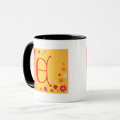 Lettre E Mug (Devant gauche)