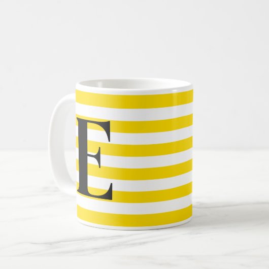 Lettre E Mug (Devant gauche)