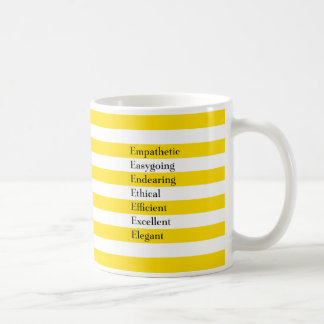 Lettre E Mug