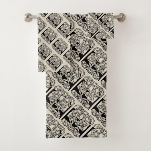 Lettre E Noeud Celtique Monogramme Vintage (En situation)