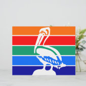 Lettre En-tête avec Drapeau de Saint-Pétersbourg (Debout devant)