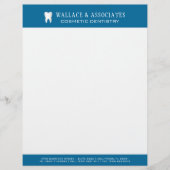 Lettre En-tête de la société dentaire (Devant)