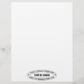 Lettre En-tête du timbre de l'entreprise (Devant)